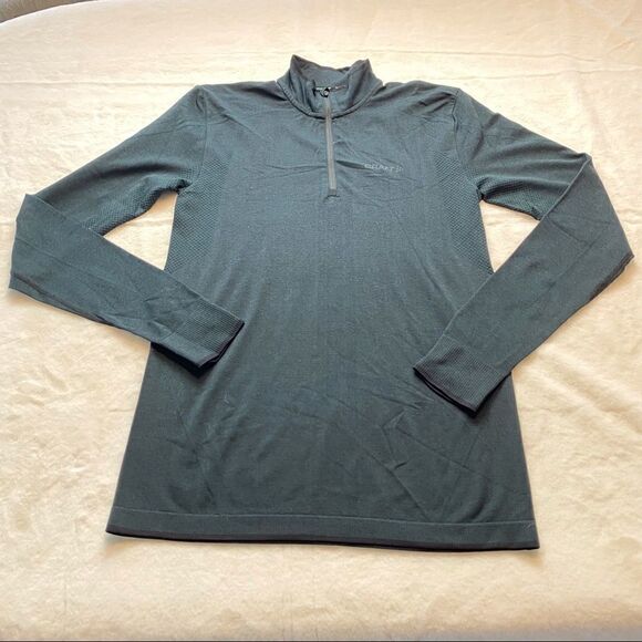 Craft Be Active Comfort 1/4 Zip Base Layer Size Large - Picture 1 of 12